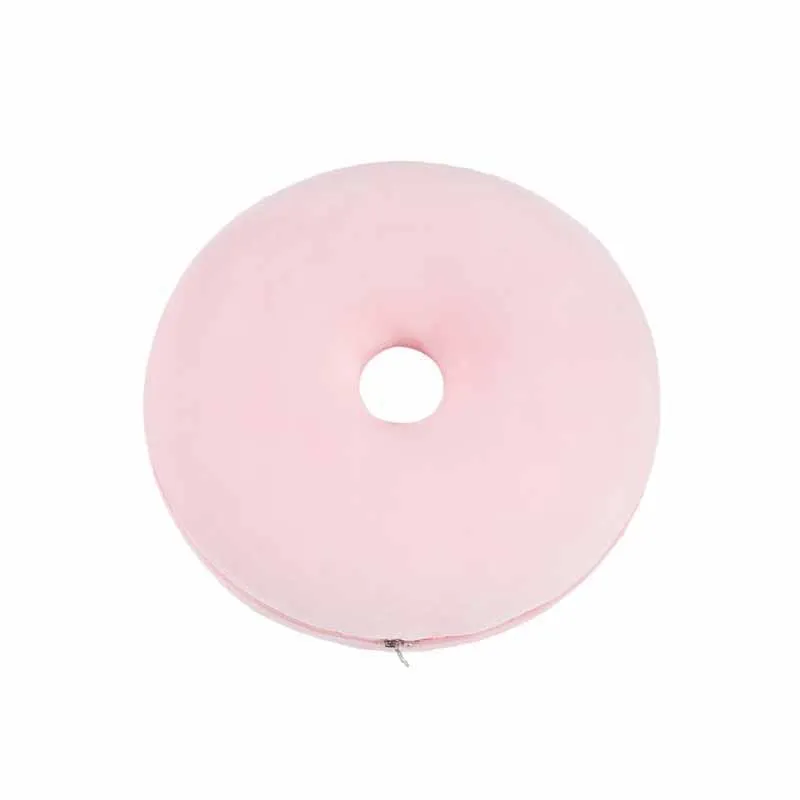pink hollow Премиум память подушка для сидения из пенополистирола копчик, ортопедический автомобиль подушка для офисного кресла коврик для задней кости Sciatica нижней части спины облегчение боли - Цвет: pink hollow