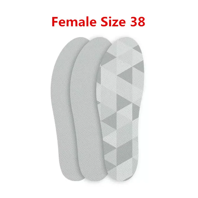 female size 38 Xiaomi Youpin 3 пары пробковые легкие стельки легкие удобные впитывающие Пот Спортивные кроссовки стельки для мужчин и женщин - Цвет: female size 38