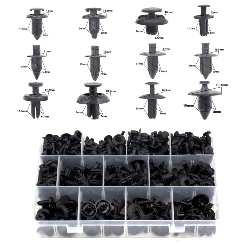 

For Push in Engine Cover Toyota Car Door Trim Panel Clip Bumper Fastener Fender liner rivet retainers for Toyota