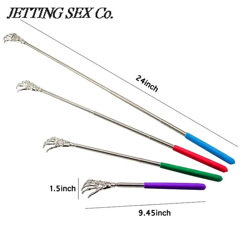 Back Scratcher Telescopic Scratching Back scratcher Massager Kit Scraper Extendable Telescoping Itch Health Products Hackle