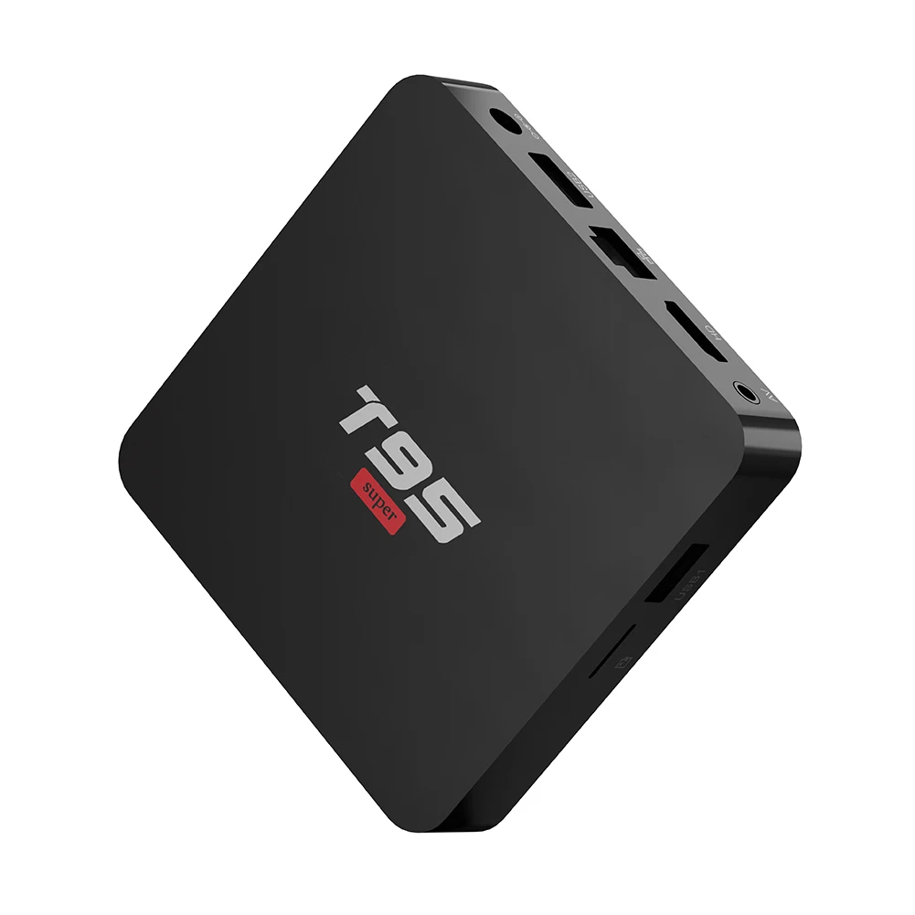 ТВ приставка T95 супер, Android 10 ТВ приставка 2 ГБ DDR3 16 Гб EMMC Allwinner H3 четырехъядерный с поддержкой WiFi 2,4 ГГц 3D 4K Android приставка