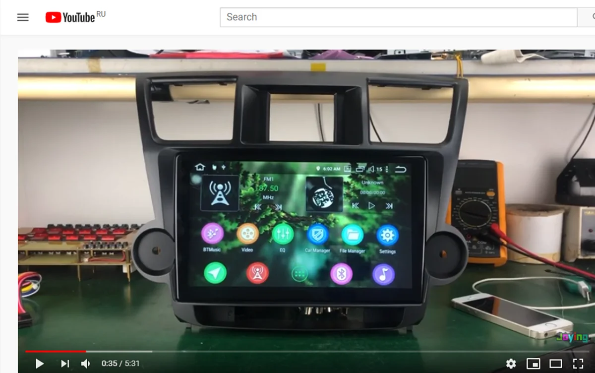 Cheap DSP Carplay 10.1" Android 8.1 Car Multimedia Radio for Toyota Highlander 2009-2014 GPS Subwoofer SPDIF WiFi 4G SIM DVR DAB OBD 2