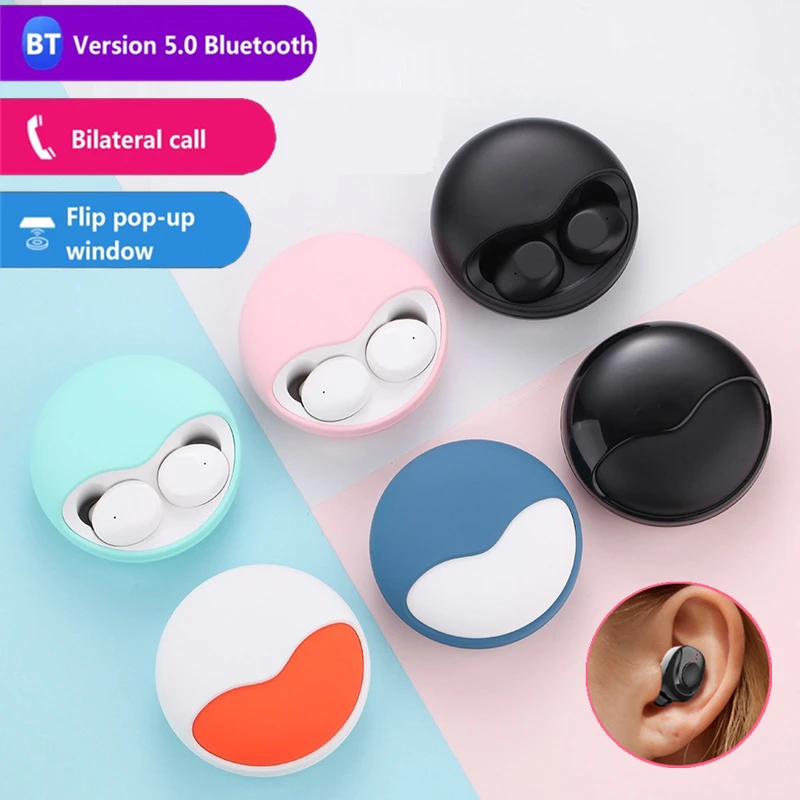K10 беспроводные наушники Bluetooth мини спортивные вкладыши гарнитура для Iphone xiaomi