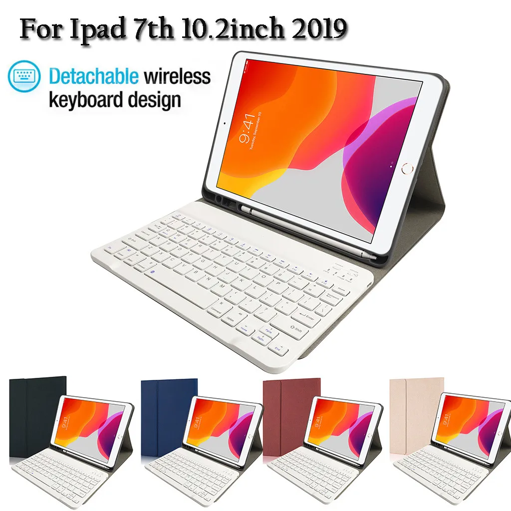 Для Pad 10 2 дюймов 2019 беспроводной Bluetooth клавиатура чехол подставка Смарт Тонкий
