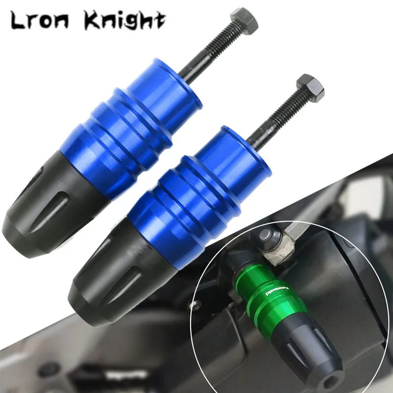 Для YAMAHA YZF R1 R3 R25 R6 FZ1 FZ6 FZ8 Мотоцикл с ЧПУ рамка Краш колодки выхлопные Ползунки