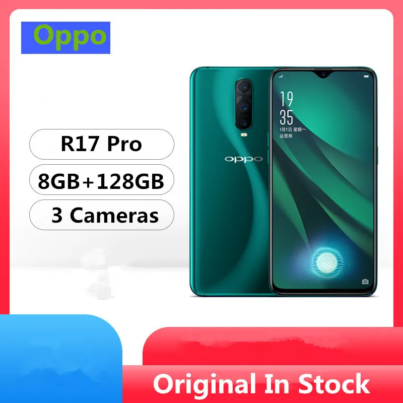 Смартфон Oppo R17 Pro Snapdragon 710 Android 8 1 6 4 дюйма 128 х1080 + Гб МП сканер отпечатка пальца