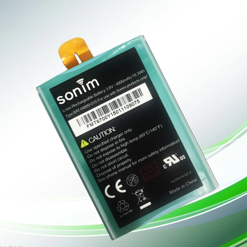 Новое высокое качество 4800 мА/ч, BAT-04800-01S Батарея для Verizon Sonim XP7 XP7700 аккумулятор для смартфона