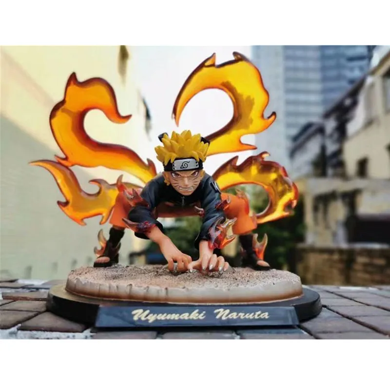 Аниме Наруто кьюби Узумаки Наруто мастер Jiraiya GK статуя ПВХ фигурка Коллекция Модель игрушки подарок на день рождения в коробке M3088