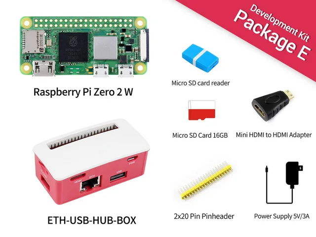 Pi Zero W GeeekPi Raspberry Starter Kit With R Aluminum Case