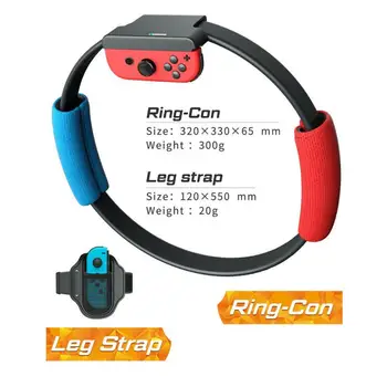 

For Nintendo Switch Ring Fit Adventure For Switch New Adjustable Elastic Game Ring-Con Leg Strap Non-Slip Grips
