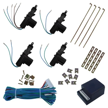 

2020 New One Control Three Car Central Door Lock System with Adjustable Hardware for Easy Installation Fit DC 12V Cars