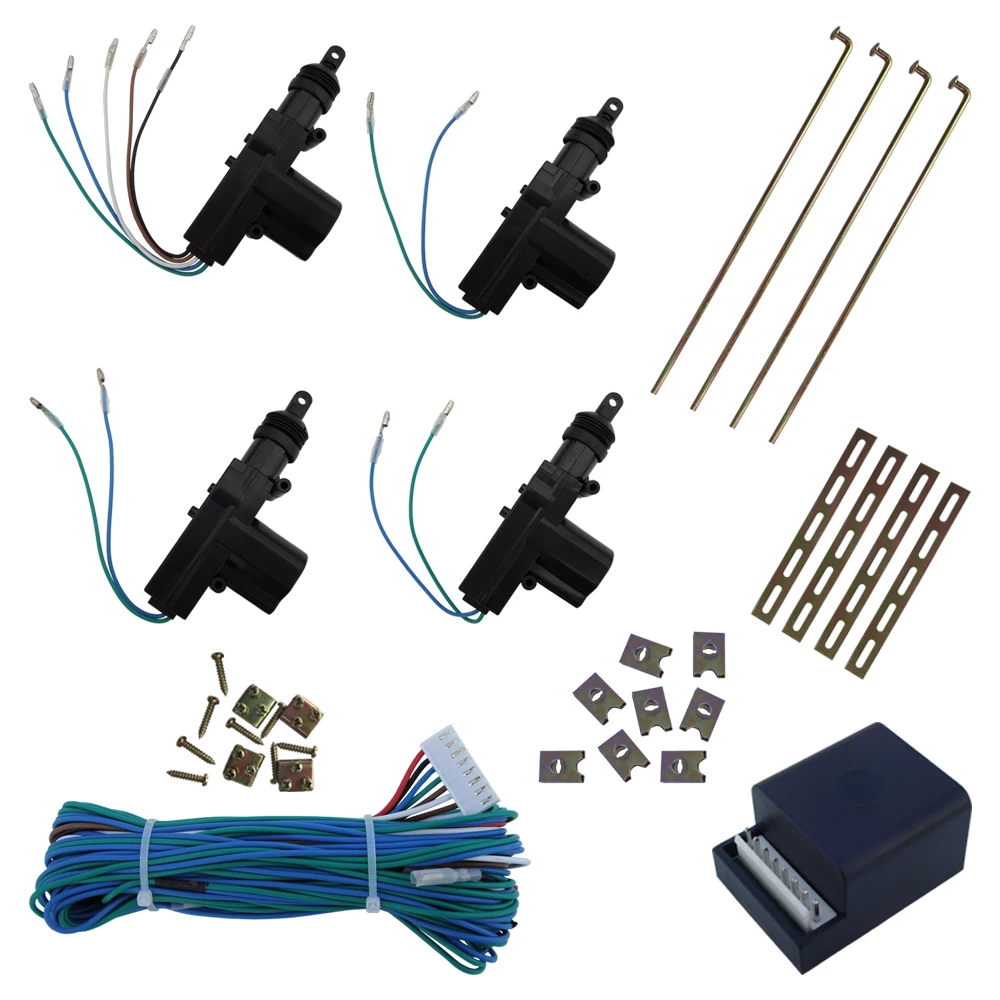 2020 новый один контроль три автомобиля центральный дверной замок система с