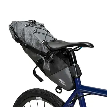 

Lixada 3L - 10L Cycling Foldable Saddle Bag Waterproof Bike Bag Tail Bag MTB Bike Bicycle Seat Pannier Bag Bicycle Accessories
