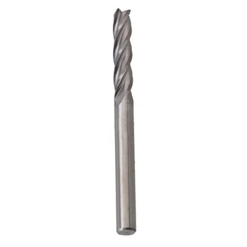 

10pc 1/8 Shank 4-Flutes Carbide Spiral End Mill CNC Router Bit 3.175*15mm Blade
