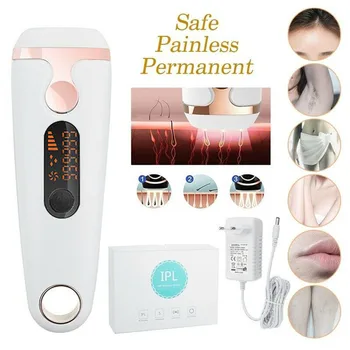 

Laser Depilator IPL Epilator Permanent Hair Removal 900000 Flash Touch Body Leg Bikini Trimmer Photoepilator for Women Creamskin