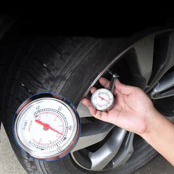 

High Accuracy Save Gas Car Vehicle Motorcycle Dial Tire Gauge Meter Pressure Tyre Measurement Tool Tire Repair Tool 2020 New