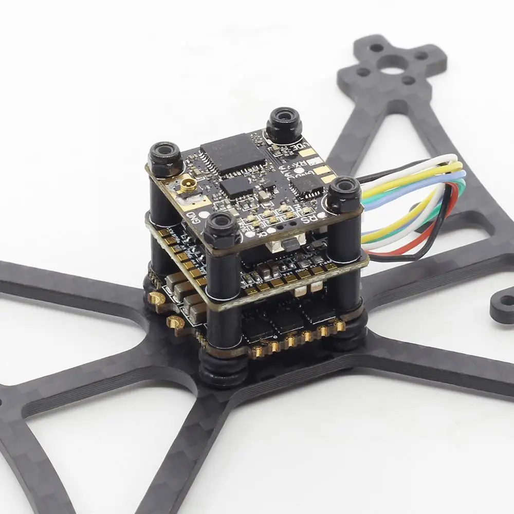 

HGLRC FD413-VTX STACK Combined with 16x16 2-4S F411 Flight Controller FD Micro VTX and FD13A BLS 4in1 ESC for FPV Racing Drone