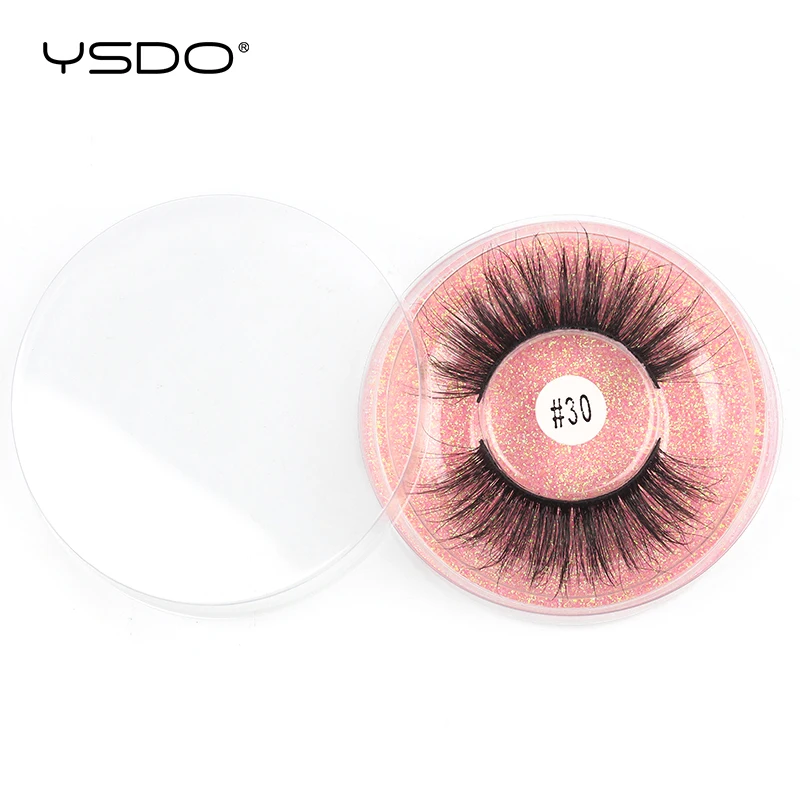 Natural Mink False Eyelashes Bulk Wholesale Fluffy Wispy Lashes