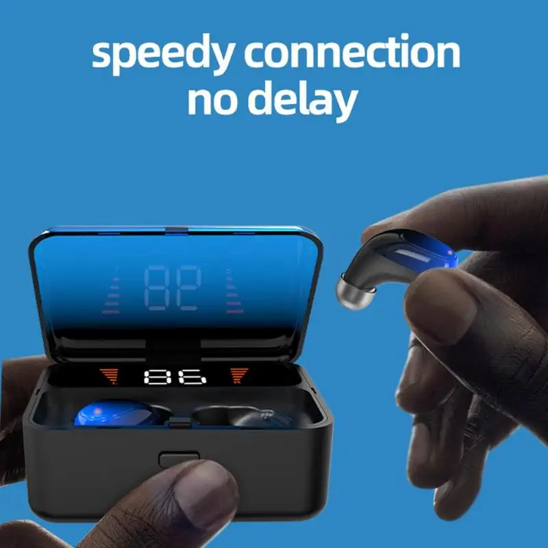 Наушники ES01 TWS Bluetooth 5,0 стерео беспроводные наушники с дисплеем питания