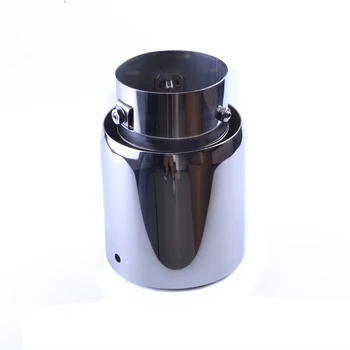 

SPEEDWOW Exhaust Muffler Tip Tail Throat Liner Stainless Steel Round Exhaust Systems For Exhaust Pipe Diameter Below 70mm