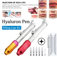 0,3 мл ампул шприц-ручка гиалуроновая ручка для увлажнитель для лица Гиалуроновая кислота инъекции пистолет для удаления морщин лифтинг для губ Fille