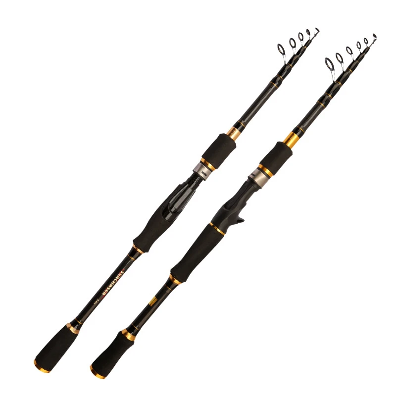 Carbon Spinning Casting Telescopic Lure Fishing Rod Sea 2.4M 2.7M 1.8M 2.1M Short Portable Fishing Pole Rod M Power Ultra Light Carbon Spinning Casting Telescopic Lure Fishing Rod Sea 2.4M 2.7M 1.8M 2.1M Short Portable Fishing Pole Rod M Power Ultra Light