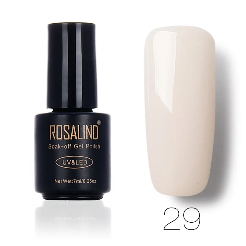29 ROSALIND 58 разноцветный Гель-лак для ногтей лак 7 мл Полупостоянный гель лак удаляющийся замачиванием Гель-лак для ногтей Маникюр УФ-гель для ногтей TSLM1 - Цвет: 29