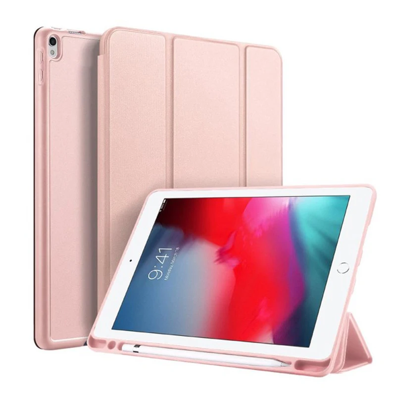 

For iPad Air 3 2019 Tablet Case Flip Stand Bracket Smart Tablet PU Leather Cover For iPad Pro 10.5 Case