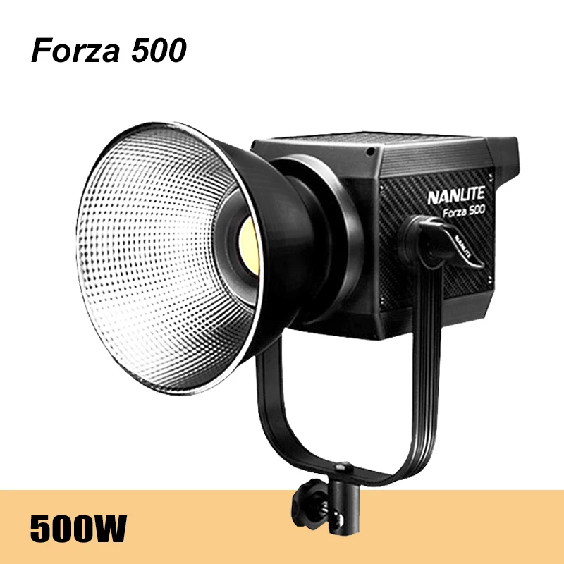 

NANLITE Forza 60W 300W 500W 5600K Photography Light Portable Outdoor LED Light Monolight COB Light with Bowens Mount