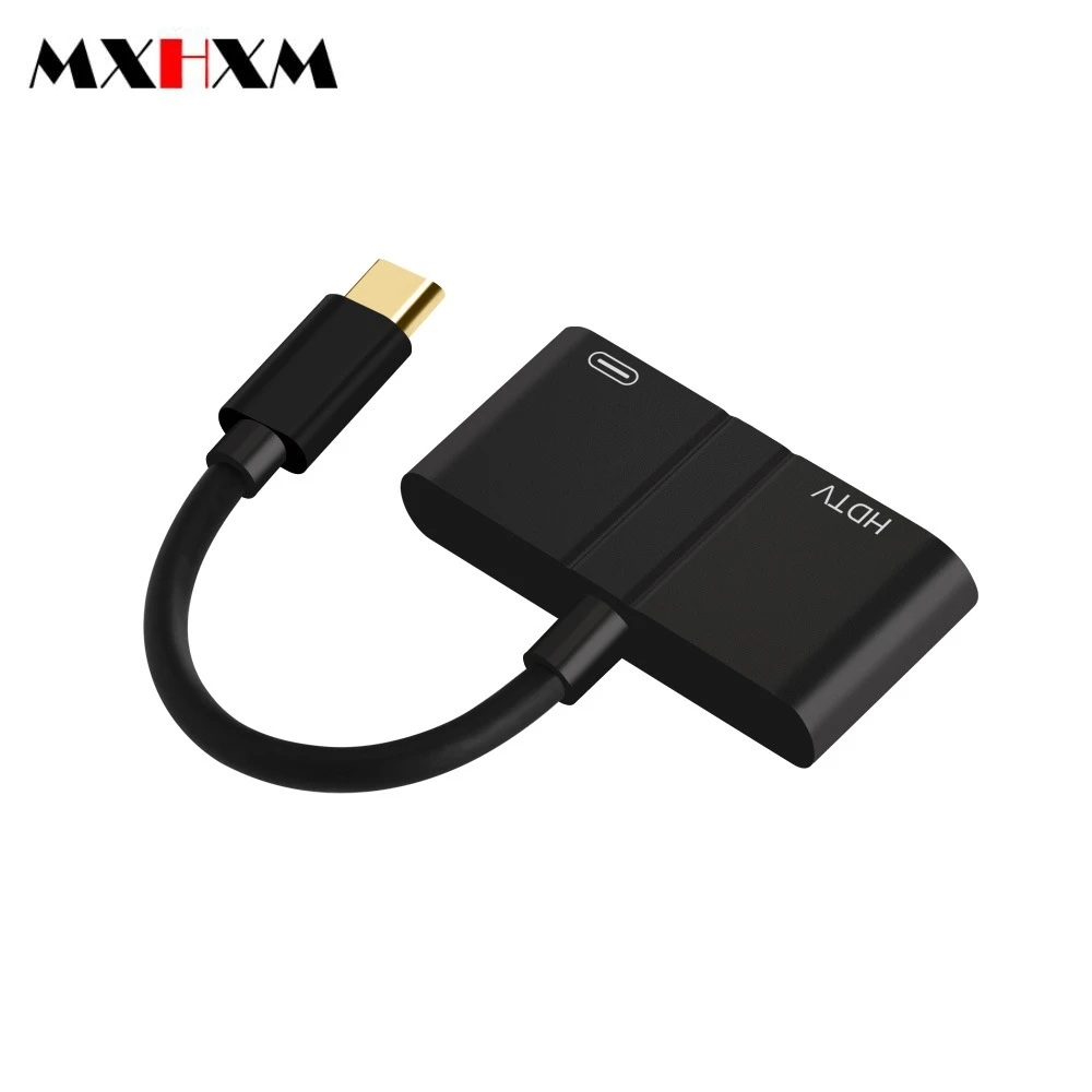 Тип-c к HDMI видео конвертер Поддержка 4K* 60Hz мобильный телефон и ноутбук подключить телевизор