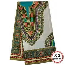 Африканская ткань с восковым принтом Дашики 12 ярдов Хлопок Анкара Ангелина дизайнерская восковая ткань Нигерия Гана ткань для платья 91212