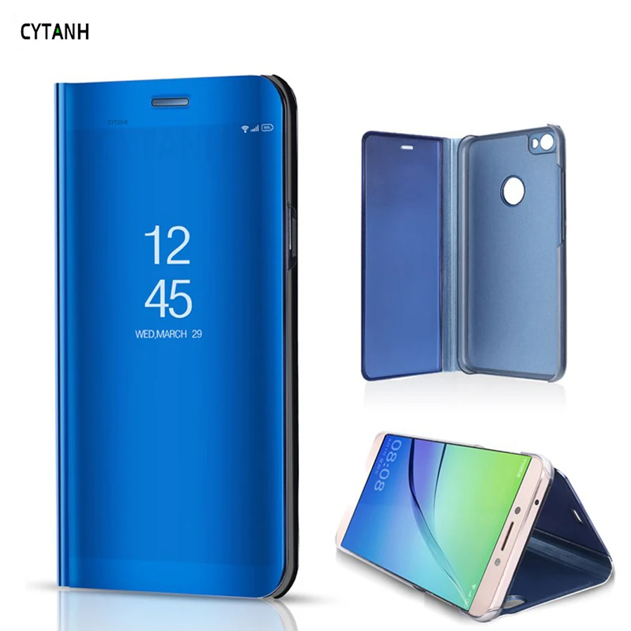 Зеркальный умный чехол для Samsung Galaxy A8 A7 A6 A5 J6 J4 J3 J2 2018 J5 J7 Neo CORE 2017 Prime A520 A530 J250F
