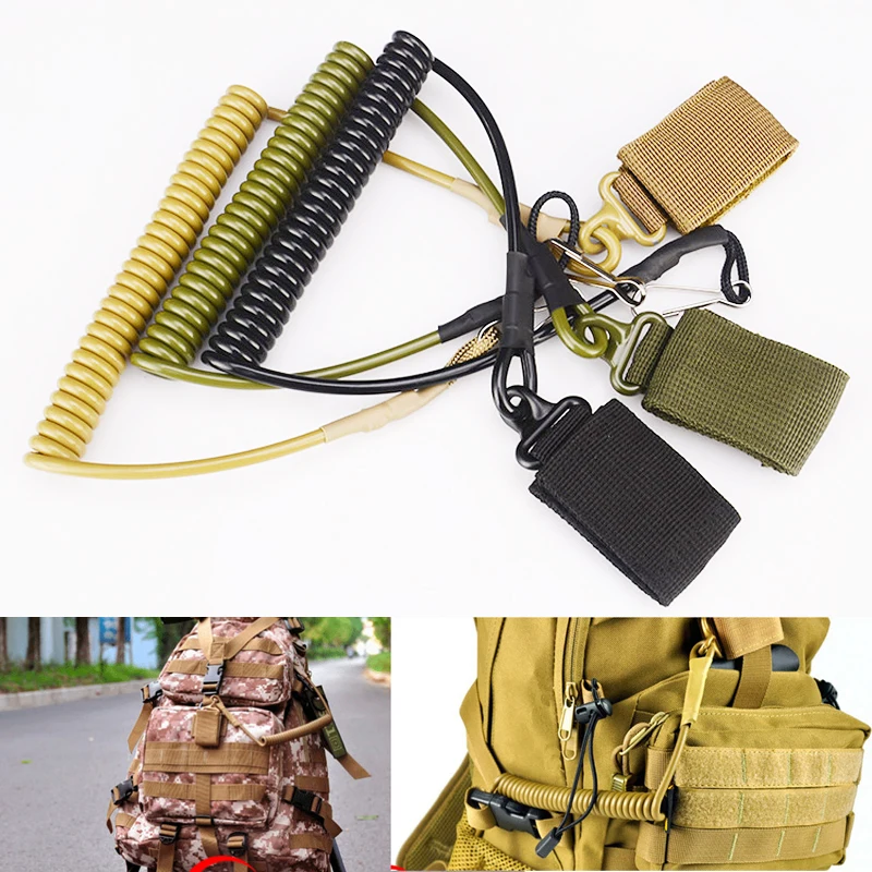 Регулируемый телескопический тактический пистолет ручной надежный шнурок