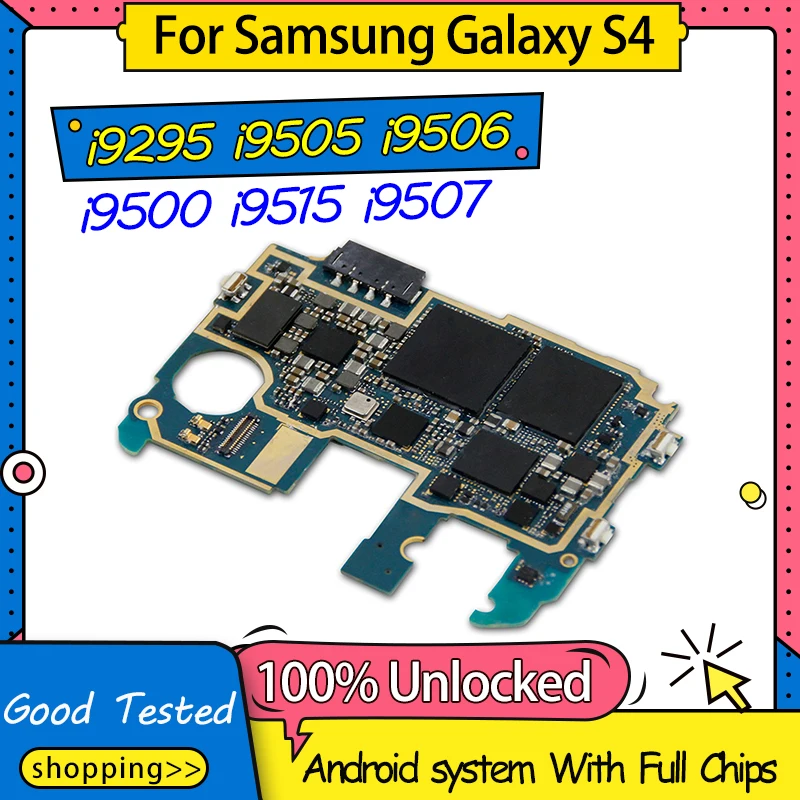 Полнофункциональная материнская плата для Samsung Galaxy S4 i9295 i9505 i9506 i9500 i9515 i9507 с