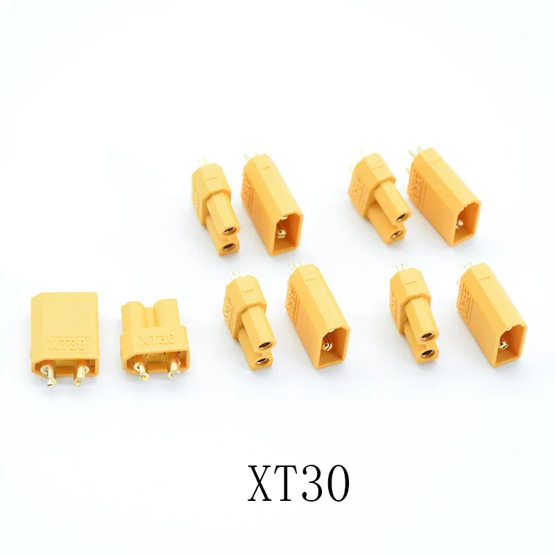 10 шт./5 пар XT30/XT60 XT-60 мужской женский пули Разъемы Вилки для RC Lipo батарея Квадрокоптер Мультикоптер
