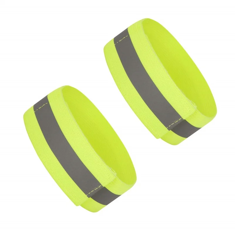 

High Visibility Reflective Running & Cycling Arm & Ankle Bands. High Vis 1 Pair2PCS)