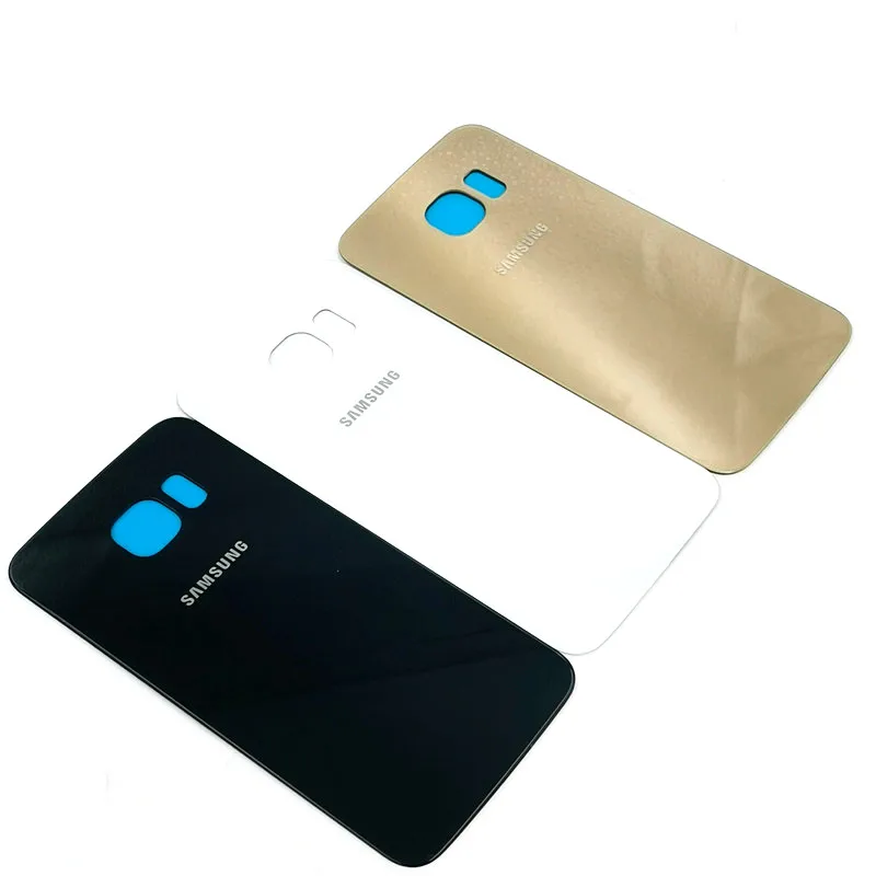 samsung galaxy s6 edge plus чехол стеклянная задняя крышка батарейного отсека Защитная сменная оболочка для galaxy s6 s6 edge с клеем