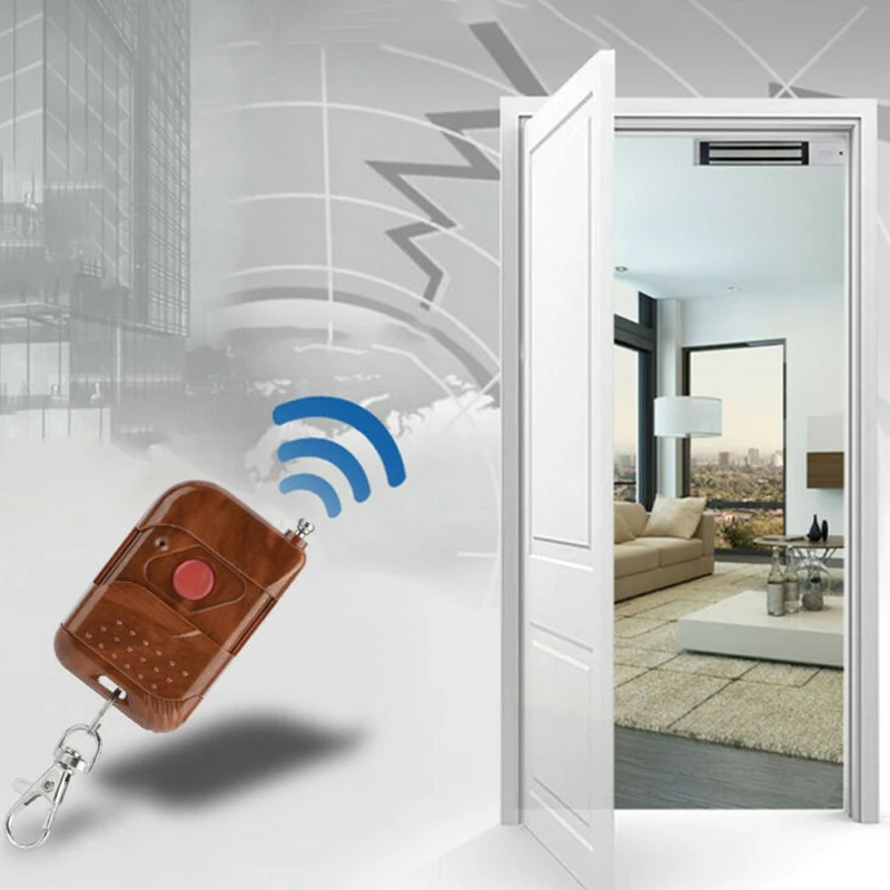 

Auto Door Window Wireless Remote Control Relay Switch Receiver Transmitter Set