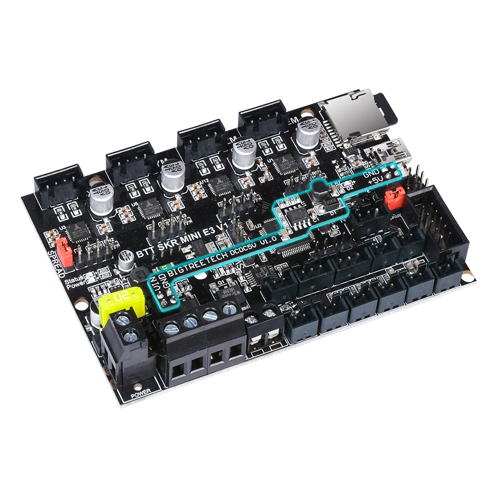 Модуль питания BIGTREETECH DCDC5V V1.0 с поддержкой материнской платы SKR MINi E3 5 в RGB