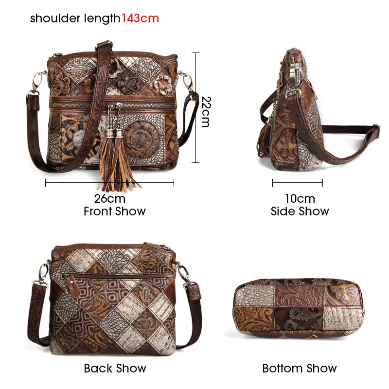 Cobbler Legend Brand Women Handbag | Bohemian Leather Bag