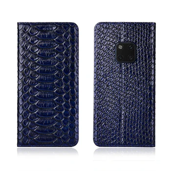 

Natural leather mobile phone cases credit card slot holder for Huawei Mate 20 Pro cases for Huawei Mate 20 RS phone cover coque