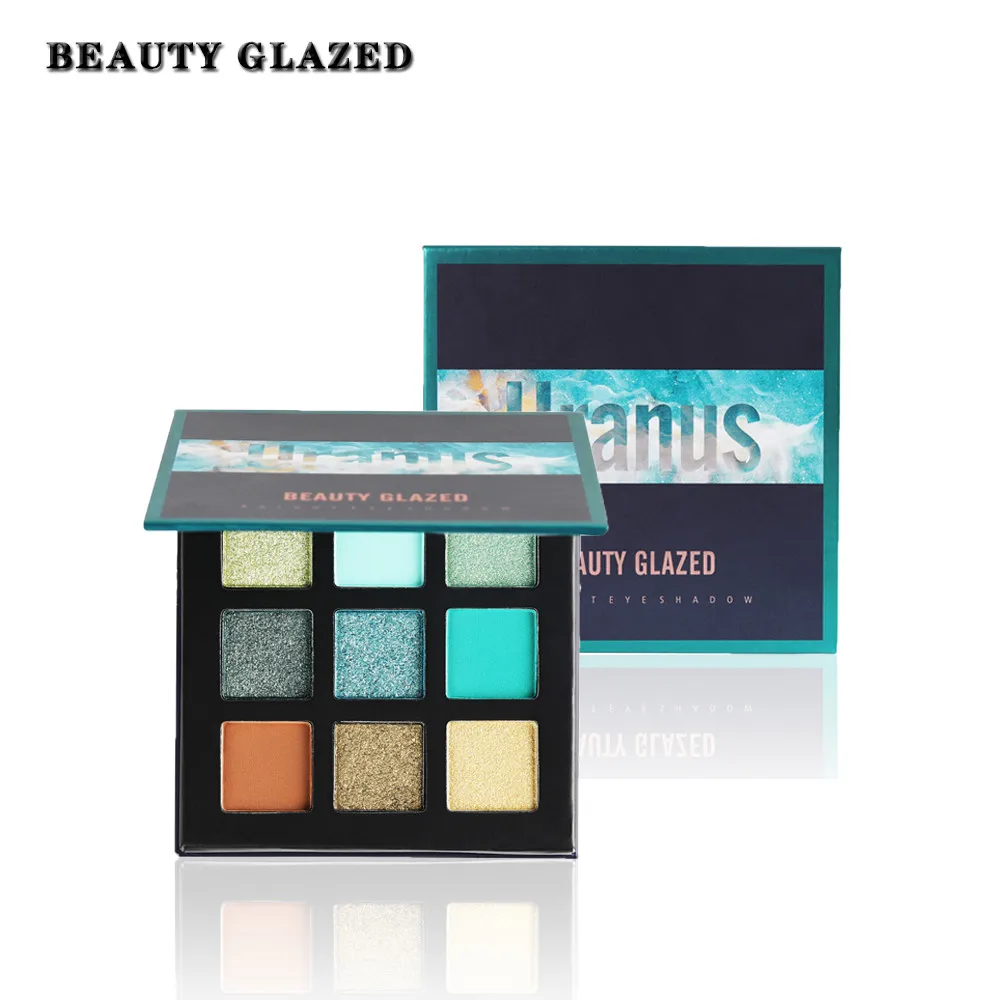Beauty Glazed Makeup Eyeshadow Pallete Glitter Shimmer Matte Eye Shadow Palette Cosmetics Make Up Pigment Sombras 9 Colors Beauty Glazed Makeup Eyeshadow Pallete Glitter Shimmer Matte Eye Shadow Palette Cosmetics Make Up Pigment Sombras 9 Colors