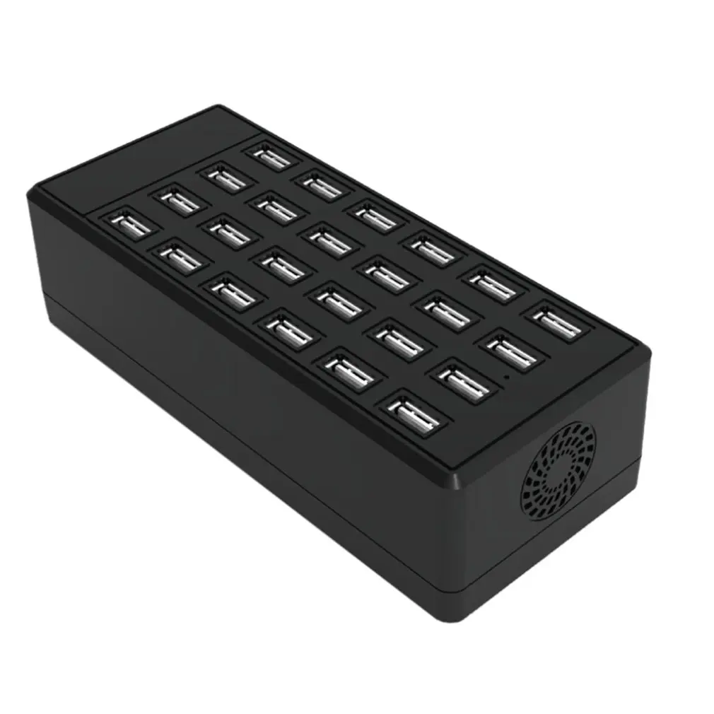 5 в 100 Вт 24 порта USB адаптер питания зарядное устройство 24-портовый USB Мобильный телефон зарядное устройство USB многопортовое зарядное устройство адаптер питания