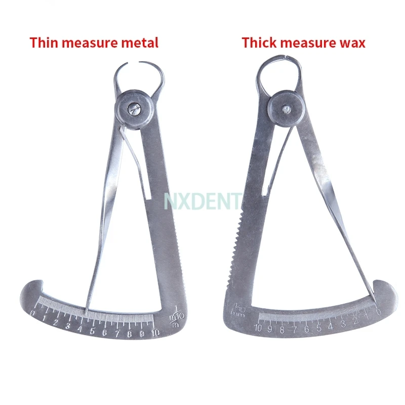 1pcs Dental Gauge Caliper Dentist Tools Dental Caliper For Metal/wax
