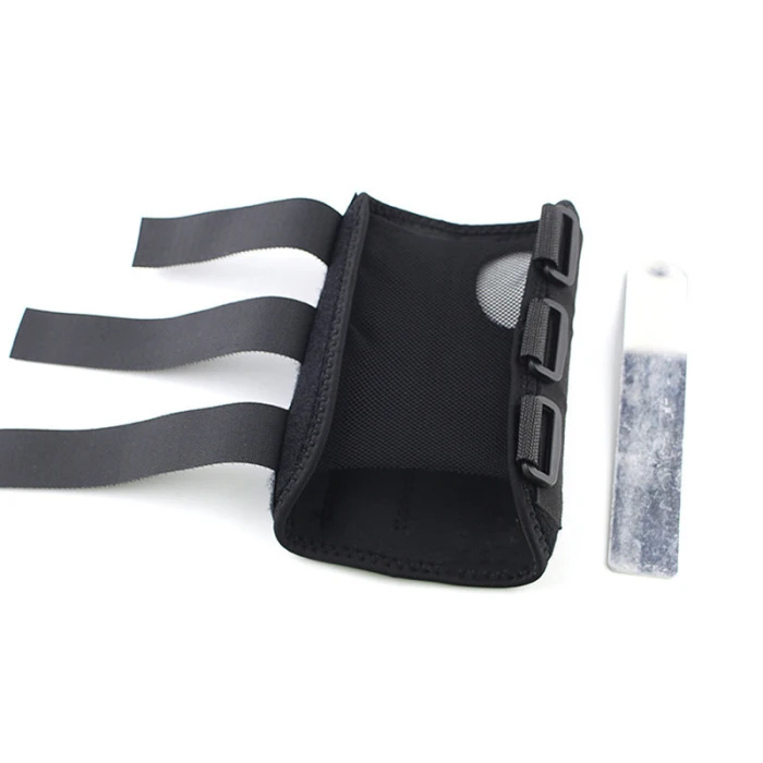Высокое качество 1 шт. стальной пластинчатый браслет Sprain шина для предплечья дышащий прочный регулируемый пояс EK-New