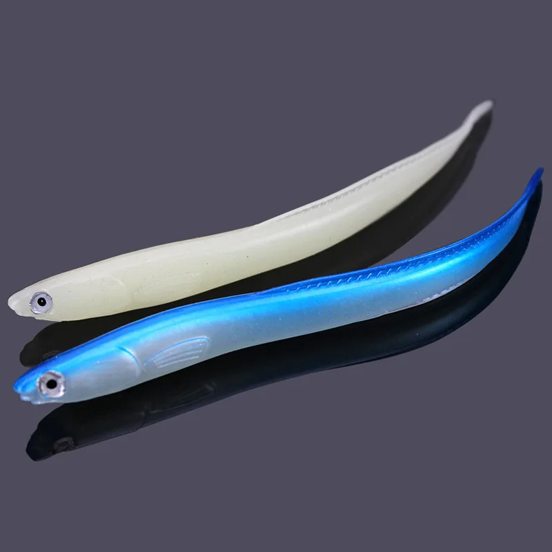

5pcs/lot 6.3g 14cm Eel Soft Fishing Lure Pesca Peche Tackle Wobblers Fish Lures Carp Leurre Souple Soft baits Dropshipping
