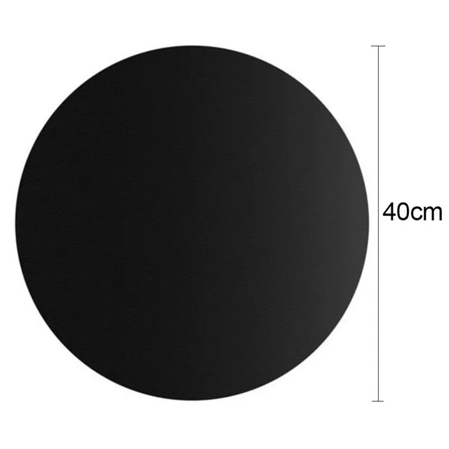 1Pc 40 Cm-Es Tapadás Nélküli Bevonat Bbq Grill Szőnyegek Hőálló Grillezőpad Újrafelhasználható Kerek Sütő Mat Grillmatte Tartozékok - Image 2