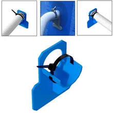 

Swimming Pool Pipe Holder Support Mount Supports Pipes 30-38mm For Intex Keep Incoming Water Horizontal Holder With Cable Tie