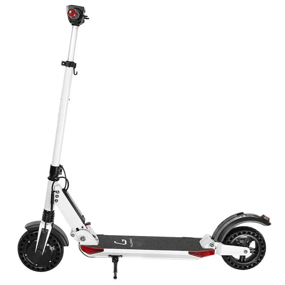 [ЕС сток] KUGOO S1 PRO складной электрический скутер для взрослых 350 Вт 30 км/ч ЖК-дисплей e скутер лучше M365 Dualtron PK Ninebot - Цвет: White
