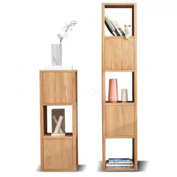 

Language All Solid Wood Floor Bookshelves Nordic Study Corner Bookshelves Modern Simple Living Room Simple Shelf